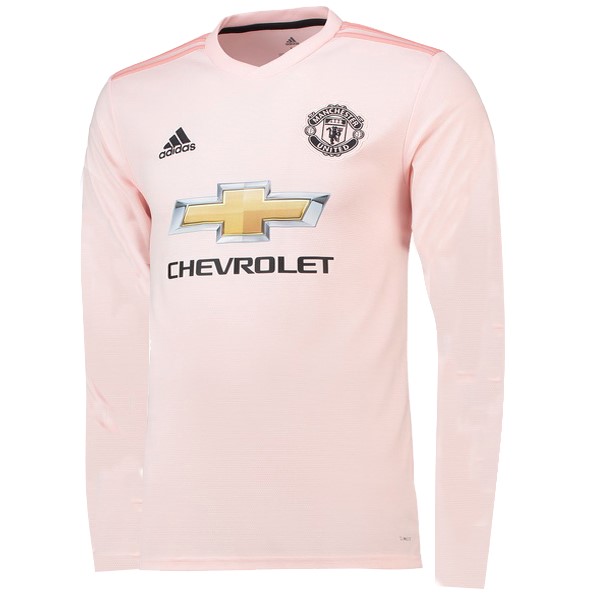 Maillot Football Manchester United Exterieur ML 2018-19 Rose